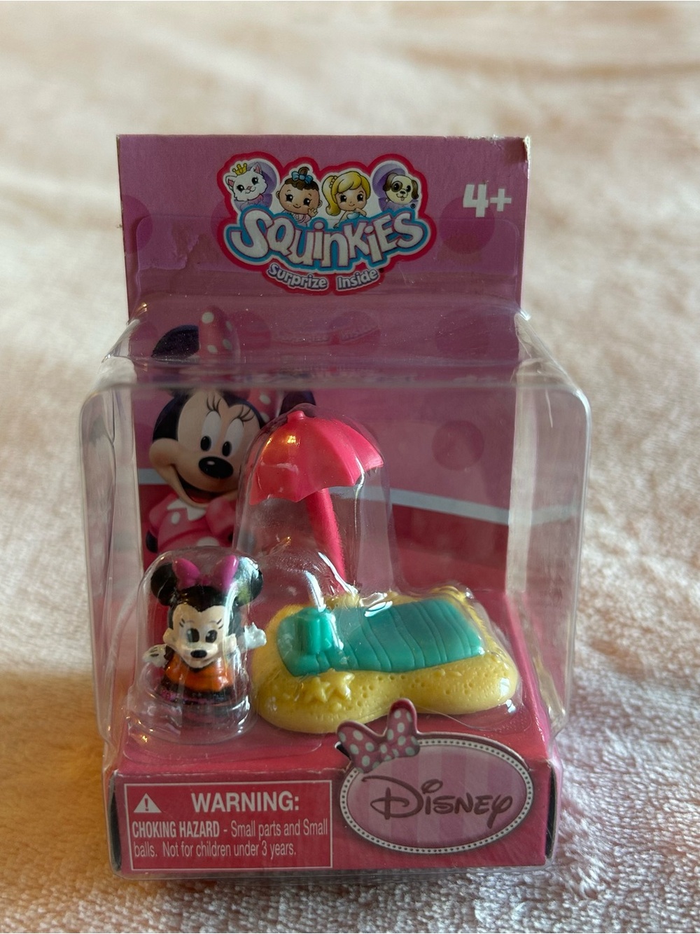 Squinkies Surprize Inside Blip Toys Disney Minnie Mouse beach cuties 2012 NIB